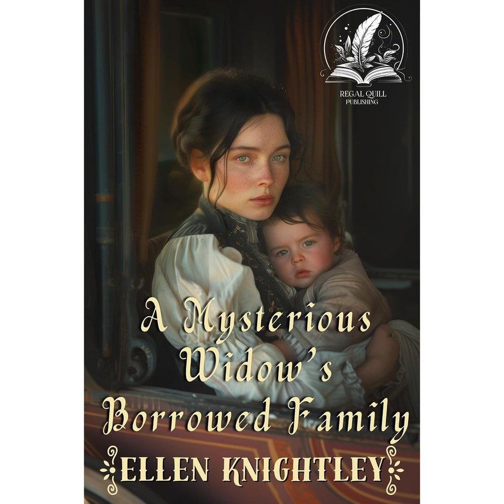 Ellen Knightley A Mysterious Widow’s Borrowed Family A Historical Western Romance Novel Brave Hearts Of The Frontier Series Kindle Edition