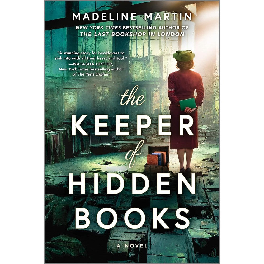 The Keeper Of Hidden Books A Novel By Madeline Martin BookBub Best Historical Fiction Selection Set In World War II Poland Imported Paperback Edition