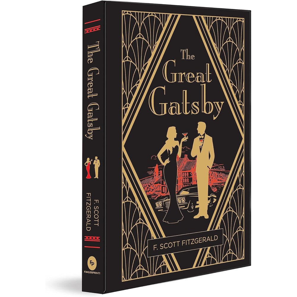 The Great Gatsby Deluxe Hardbound Edition Fingerprint Classics Hardcover Book By F Scott Fitzgerald