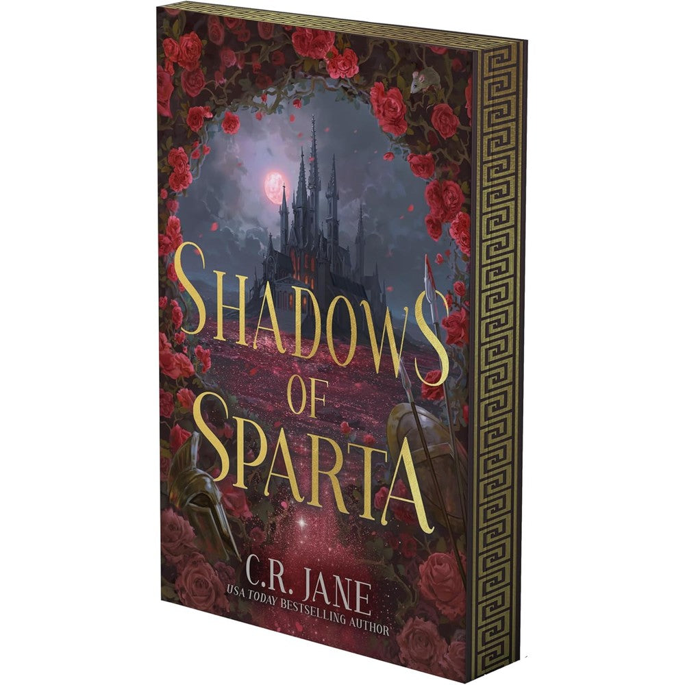 Shadows Of Sparta A Greek Mythology Romantasy The Spartan Flame Trilogy Book 1 By C R Jane Paperback Deluxe Limited Edition