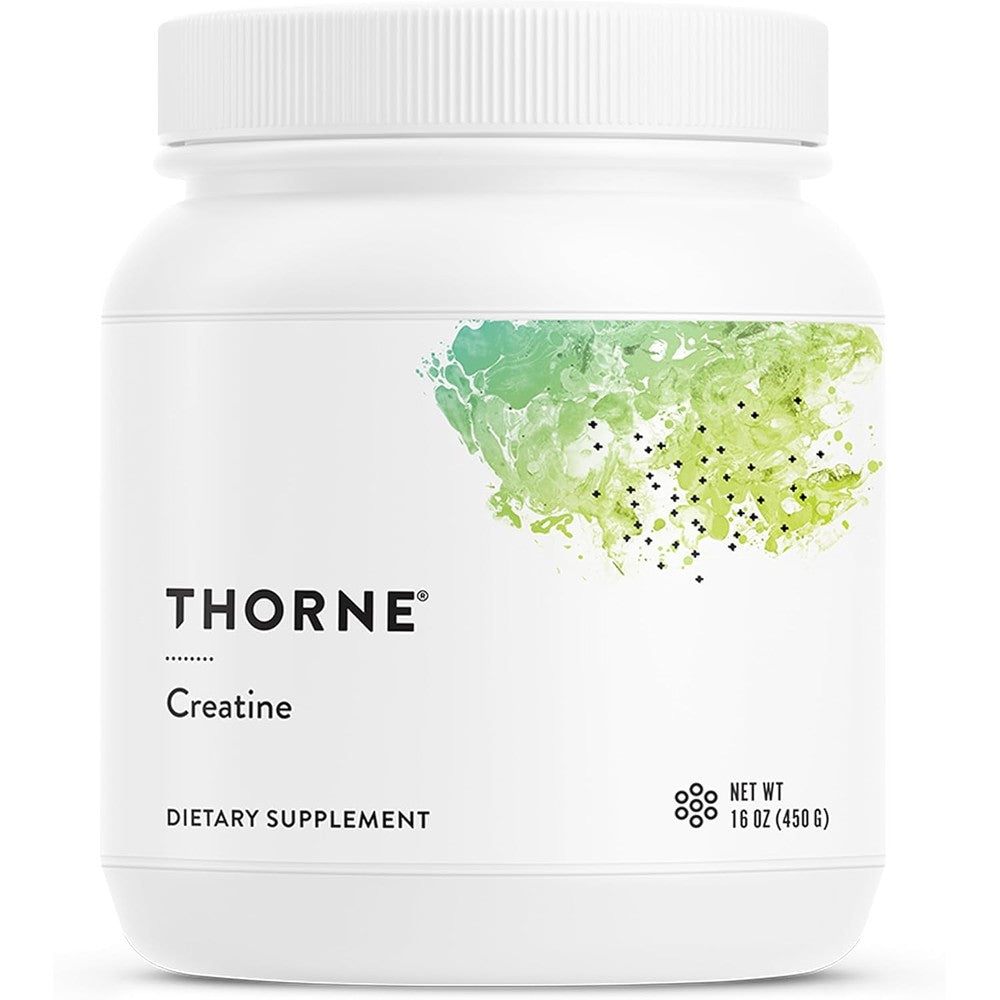 Thorne Creatine Micronized Creatine Monohydrate Powder For Muscle Performance And Cognitive Function Unflavored 16 Ounces 90 Servings