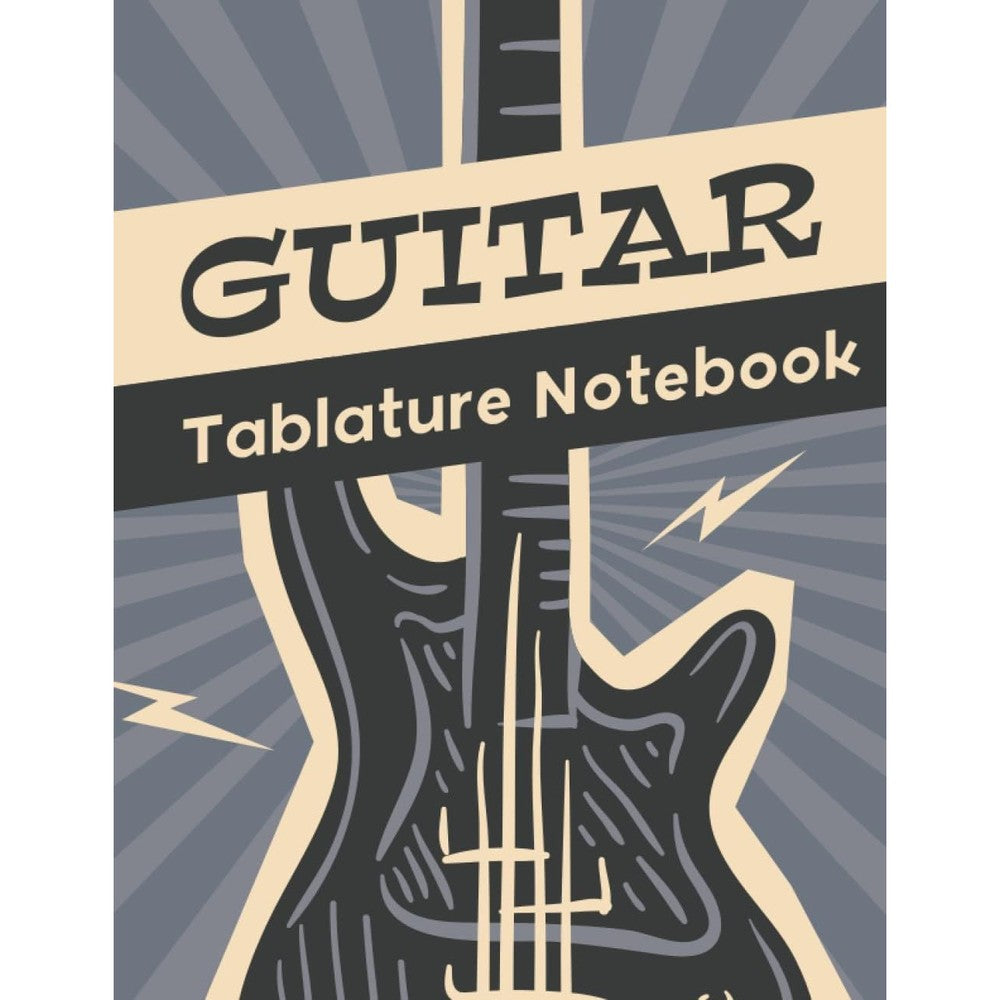 Guitar Tablature Notebook: Blank Sheet Music for Guitar / Blank 108 Pages Guitar Tab Manuscript 8.5 x 11 / Music Paper Sheet For Guitarist And Musicians