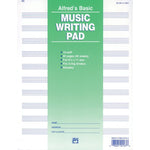 Alfred's Basic Music Writing Pad