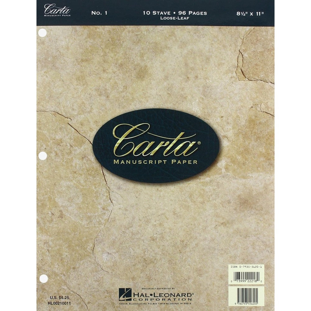 Carta Manuscript Paper No. 1 - Basic
