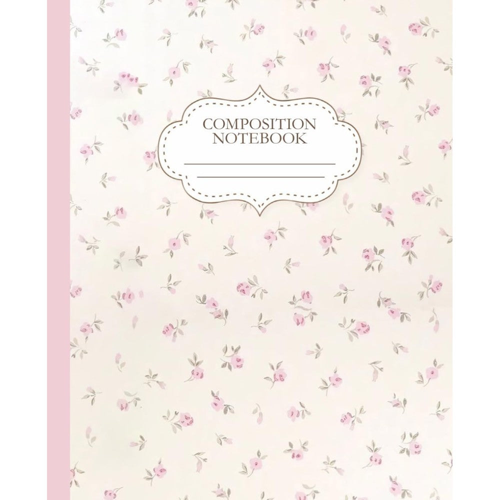 Pink Coquette Composition Notebook | Cute & Floral | For Teen Girls & Women: Preppy Journal for Everyday Use