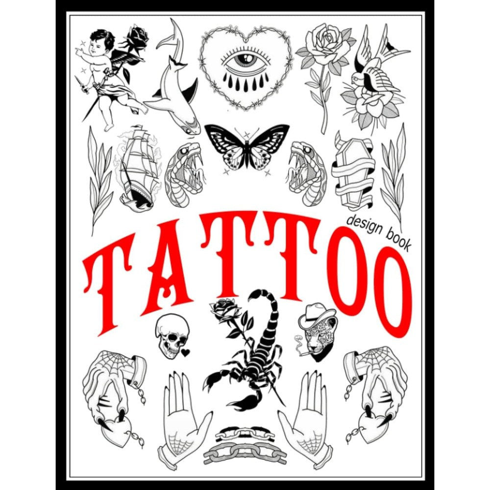 Tattoo Design Book: If you're looking for your first tattoo or the next one, there are more than 1600 authentic tattoo ideas for Professionals and Amateurs.