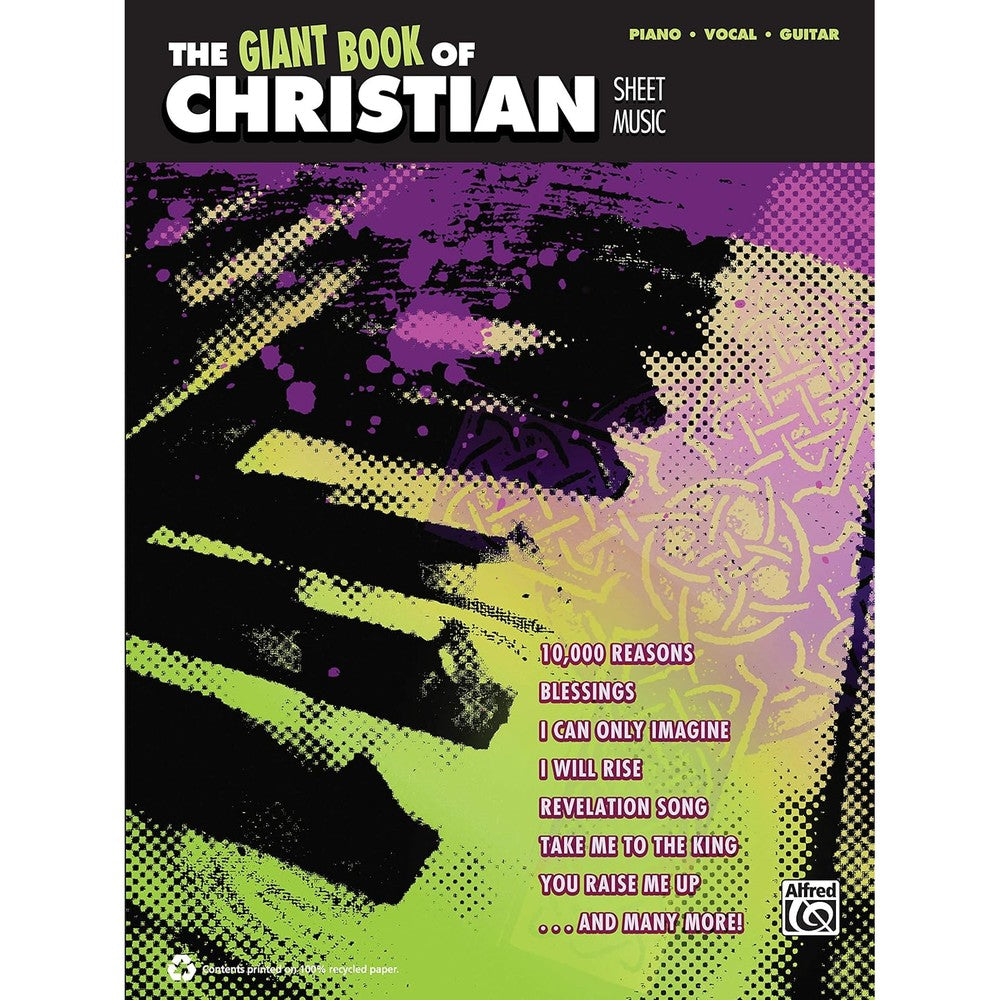 The Giant Book of Christian Sheet Music: Piano/Vocal/Guitar (The Giant Book of Sheet Music)