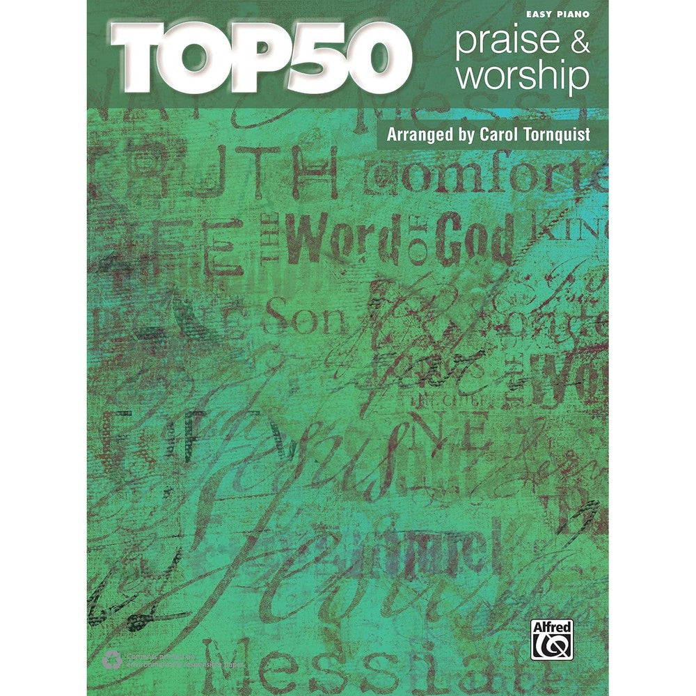 Top 50 Praise & Worship: Easy Piano