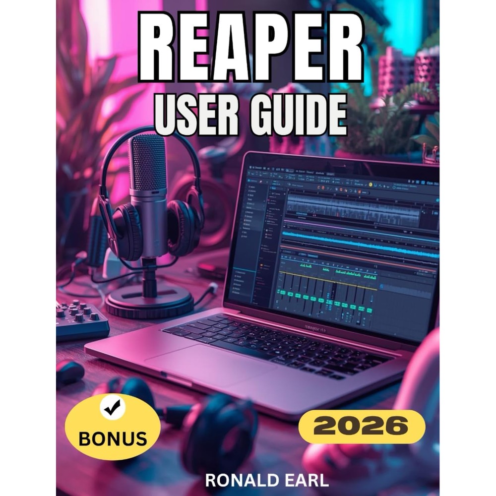 REAPER USER GUIDE: The Complete, Step-by-Step Manual for Beginners to Mastering REAPER 7 — Recording, Editing, and Mixing Like a Pro