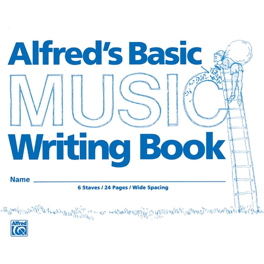 Alfred's Basic Music Writing Book: Wide Lines