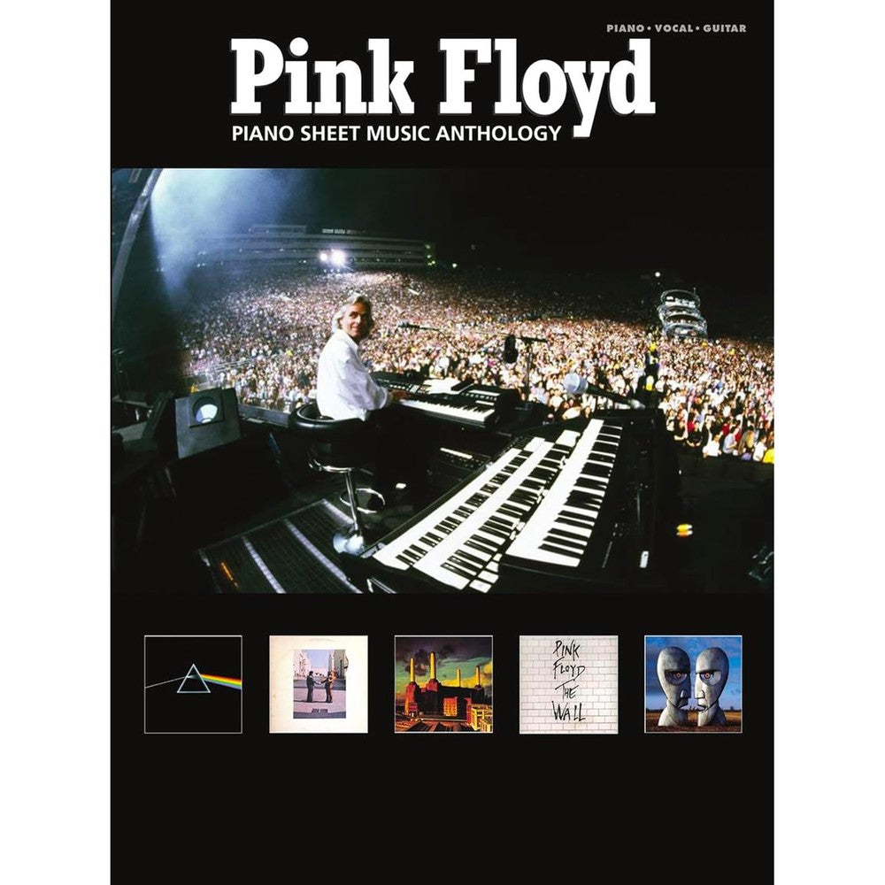 Pink Floyd - Anthology | Piano/Vocal/Guitar Sheet Music Book | Classic Rock Songs for Keyboard Students, and Fans | Includes Wish You Were Here, ... in the Wall and More (Sheet Music Anthology)