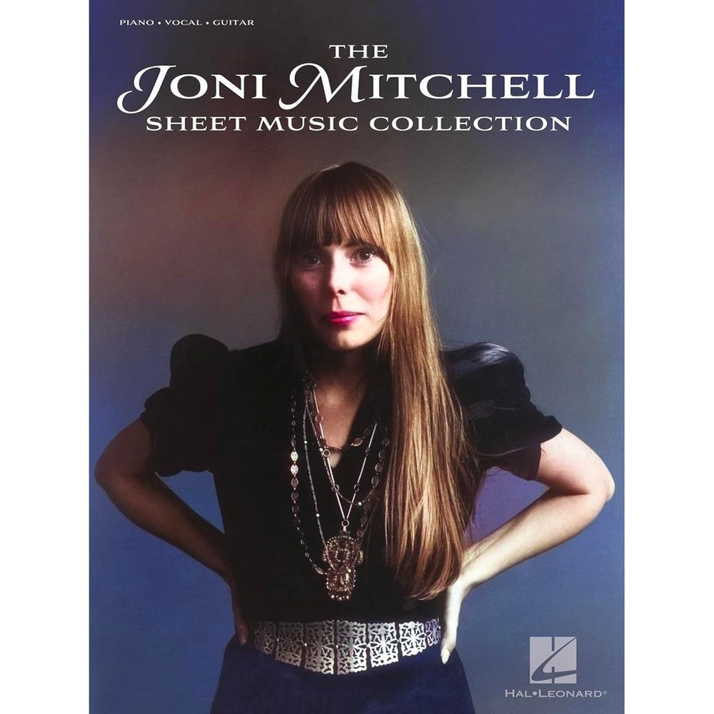 The Joni Mitchell Sheet Music Collection | Piano/Vocal/Guitar Songbook with 32 Classic Hits | Artist Songbook for Musicians and Fans | Folk Piano Music Book with Guitar Chords and Vocal Arrangements