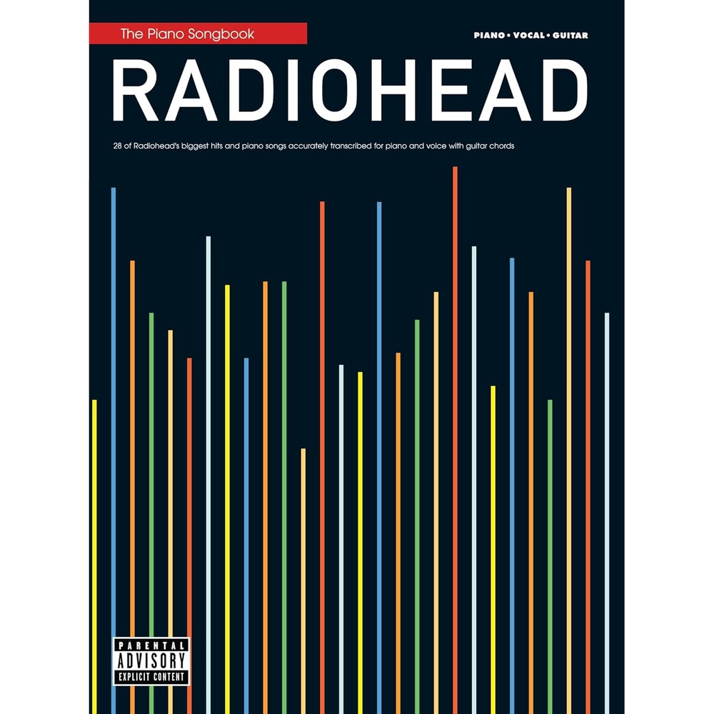 Radiohead Piano/Vocal/Guitar Songbook | 28 Songs Transcribed for Piano Sheet Music Book | Includes Creep Karma Police Paranoid Android and More | Rock Collection for Musicians Students and Fans