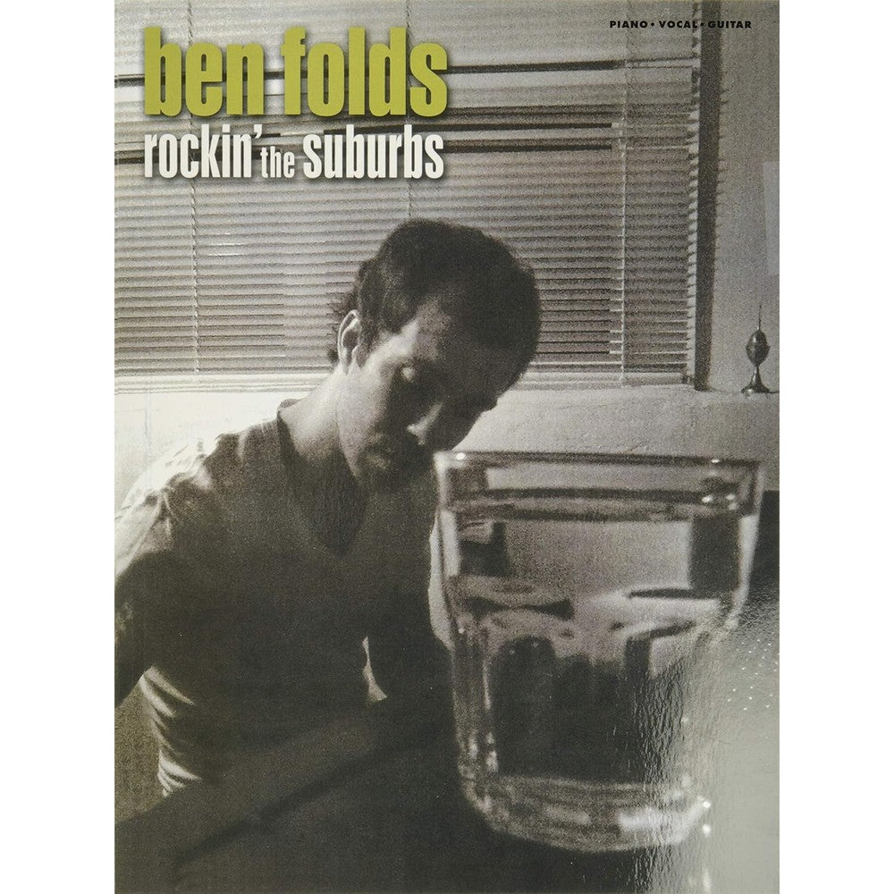 Ben Folds - Rockin the Suburbs | Piano/Vocal/Guitar Songbook | Sheet Music Book for Students Teachers and Performers | Artist Collection for Practice Learning Pop Rock Piano Skills Performance Study