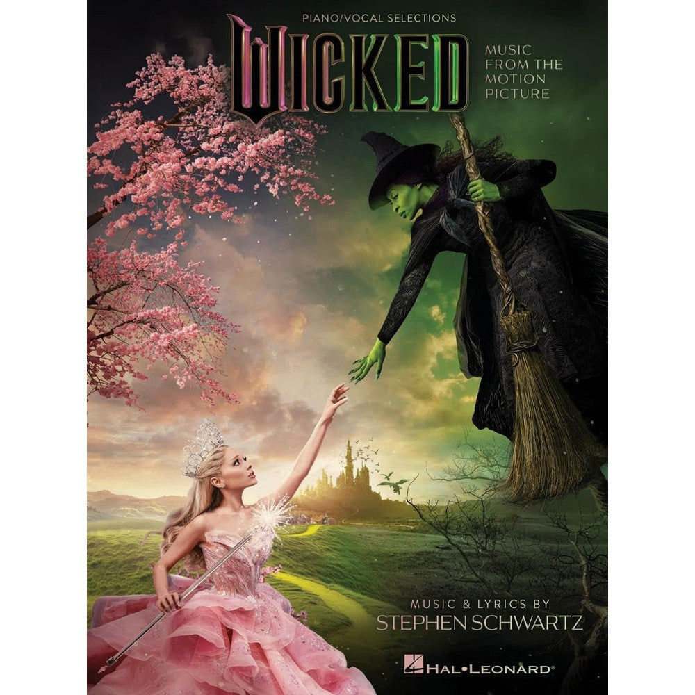 Wicked: Piano/Vocal Selections (Melody in the Piano Part) | P/V Songbook for Singers and Pianists | Movie Adaptation Sheet Music Arranged for Piano and Voice with Guitar Chords