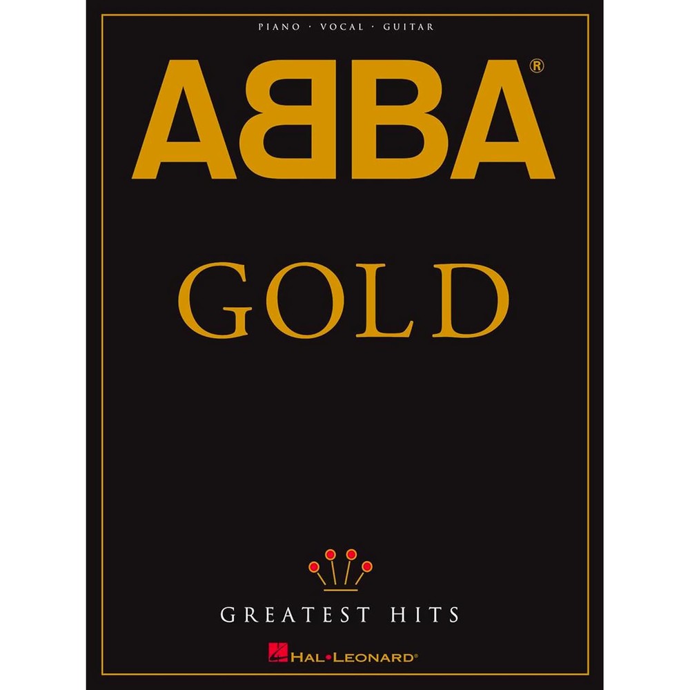 ABBA - Gold: Greatest Hits Piano Vocal Guitar Songbook | Iconic 70s Pop Piano Sheet Music | 19 ABBA Arrangements with Lyrics and Chords | Pop Music Piano Music Book