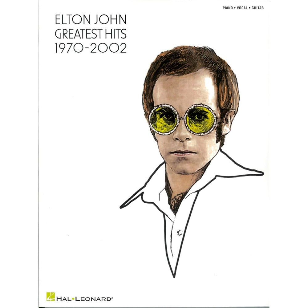 Elton John Greatest Hits 1970-2002 | Piano/Vocal/Guitar Songbook | 34 Classic Songs for Musicians and Fans | Authentic Sheet Music Arrangements Including Rocket Man Your Song and Tiny Dancer
