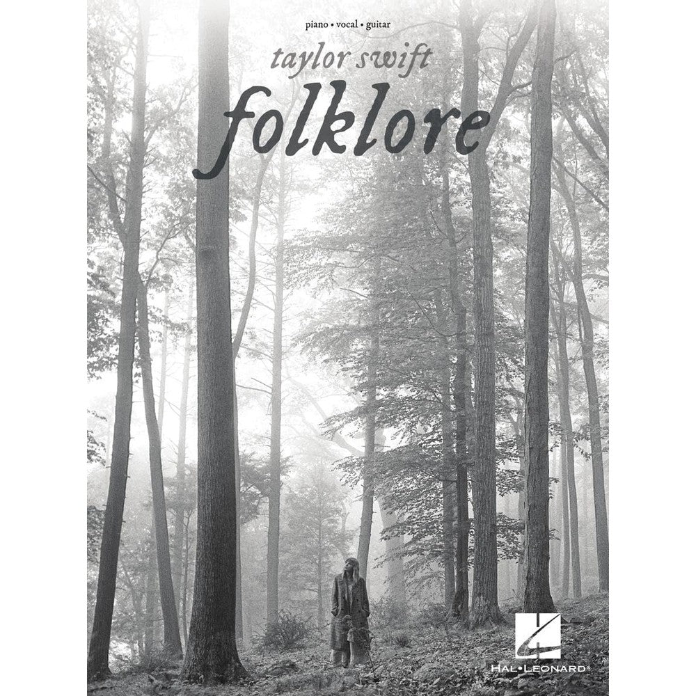 Taylor Swift Folklore Songbook | Piano/Vocal/Guitar Sheet Music Book | 17 Songs from the Grammy Winning Album | P/V/G Arrangements with Lyrics and Chords | Music Book for Fans Students Teachers