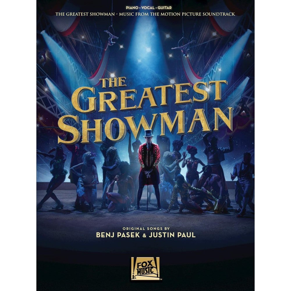 The Greatest Showman - Piano/Vocal/Guitar Songbook | Official Movie Soundtrack Sheet Music for Intermediate Players | 9 Songs by Pasek and Paul | Music Book for Practice, Performance, and Teaching