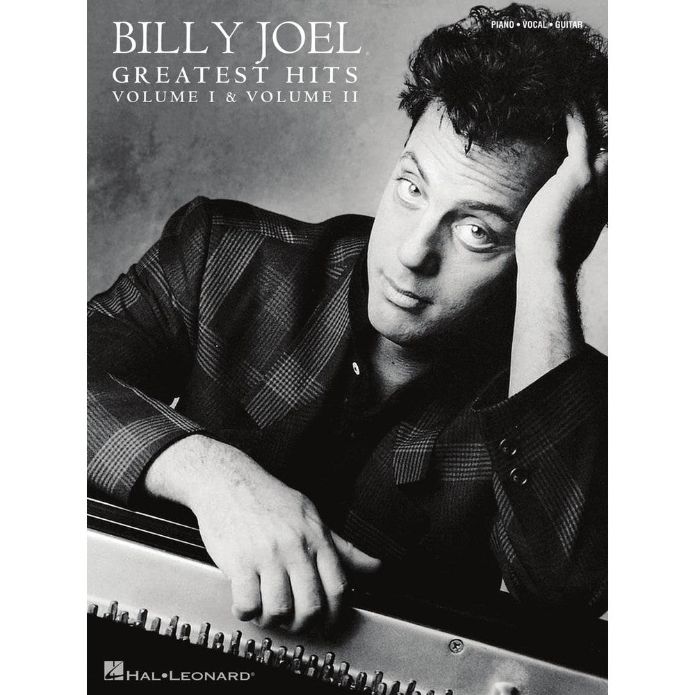 Billy Joel - Greatest Hits Volume I and II Piano/Vocal/Guitar Songbook | 26 Classic Pop Rock Songs Transcribed by David Rosenthal | Sheet Music Collection for Piano Players, Singers, and Guitarists