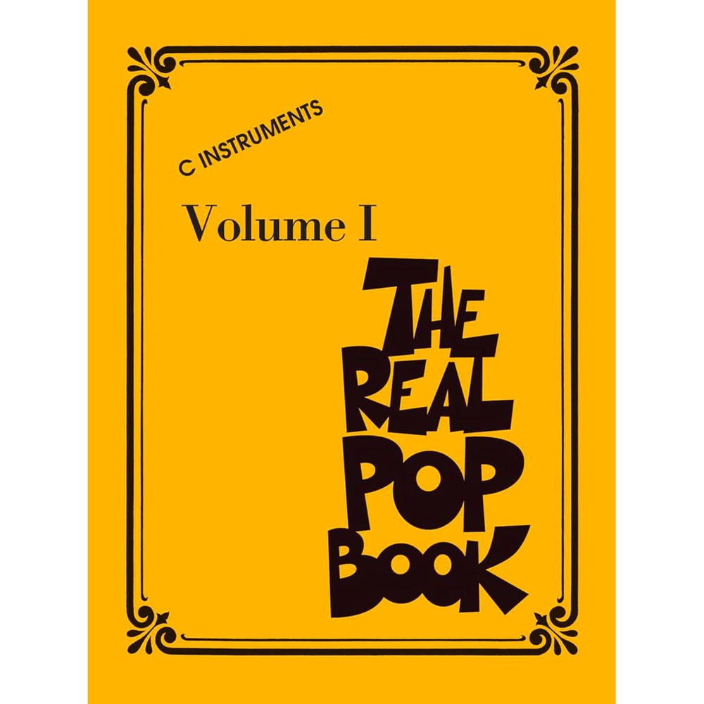 The Real Pop Book Volume 1 - C Instruments | Fake Book includes 200+ Popular Songs for Piano Guitar and Voice | Melody Lyrics and Chords for Performance and Teaching | Comb Bound Music Book