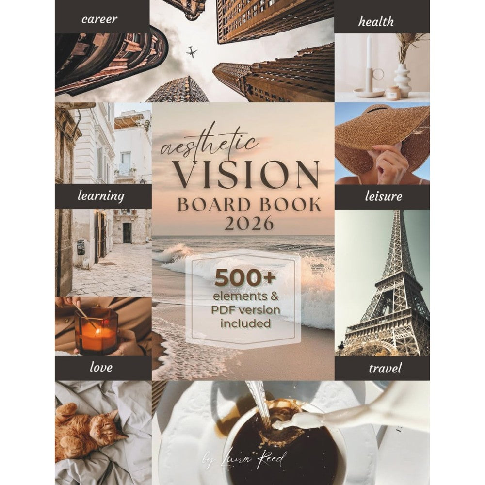 Aesthetic Vision Board Book
