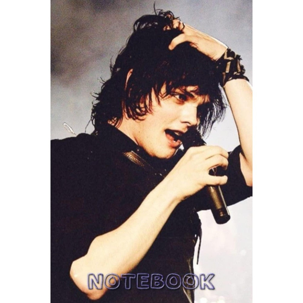 Notebook : Gerard Way College Ruled Notebook Journal, Thankgiving Notebook 100 Pages #107