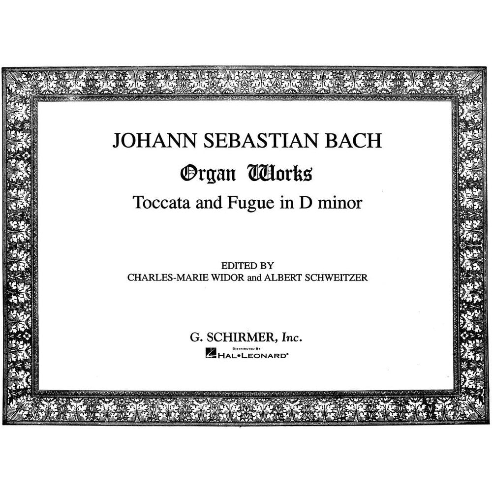Toccata And Fugue In D Minor Organ