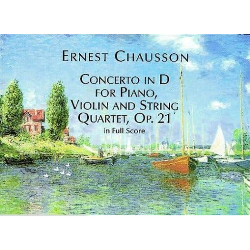 Concerto in D for Piano, Violin and String Quartet, Op. 21, in Full Score