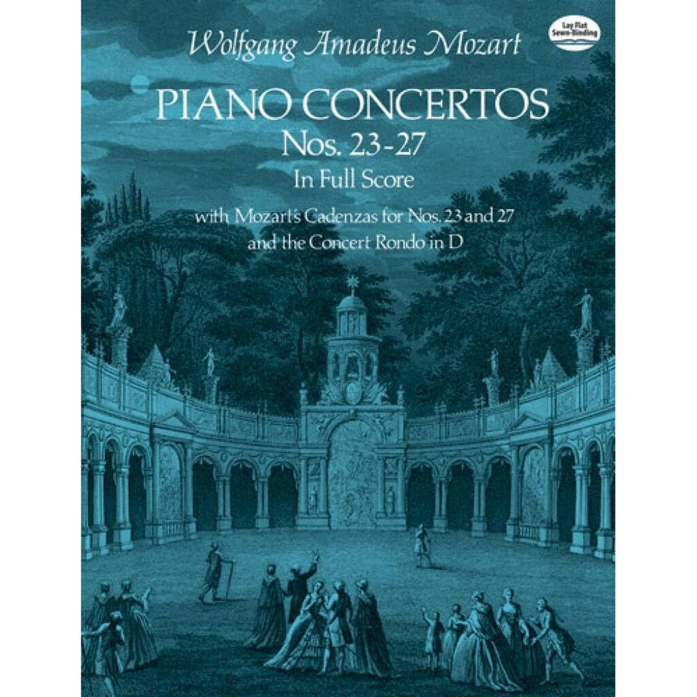 Piano Concertos Nos. 23-27 in Full Score (Dover Orchestral Music Scores)