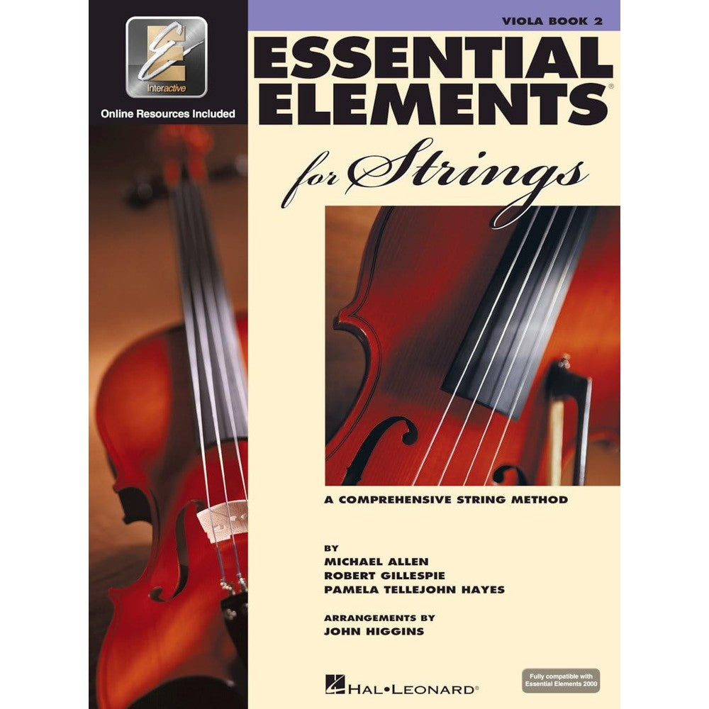 Essential Elements for Strings - Viola Book 2 with EEi | Intermediate Viola Method Songbook and Sheet Music for Students and Teachers | Online Learning, Technique, Intonation, and Bowing Development
