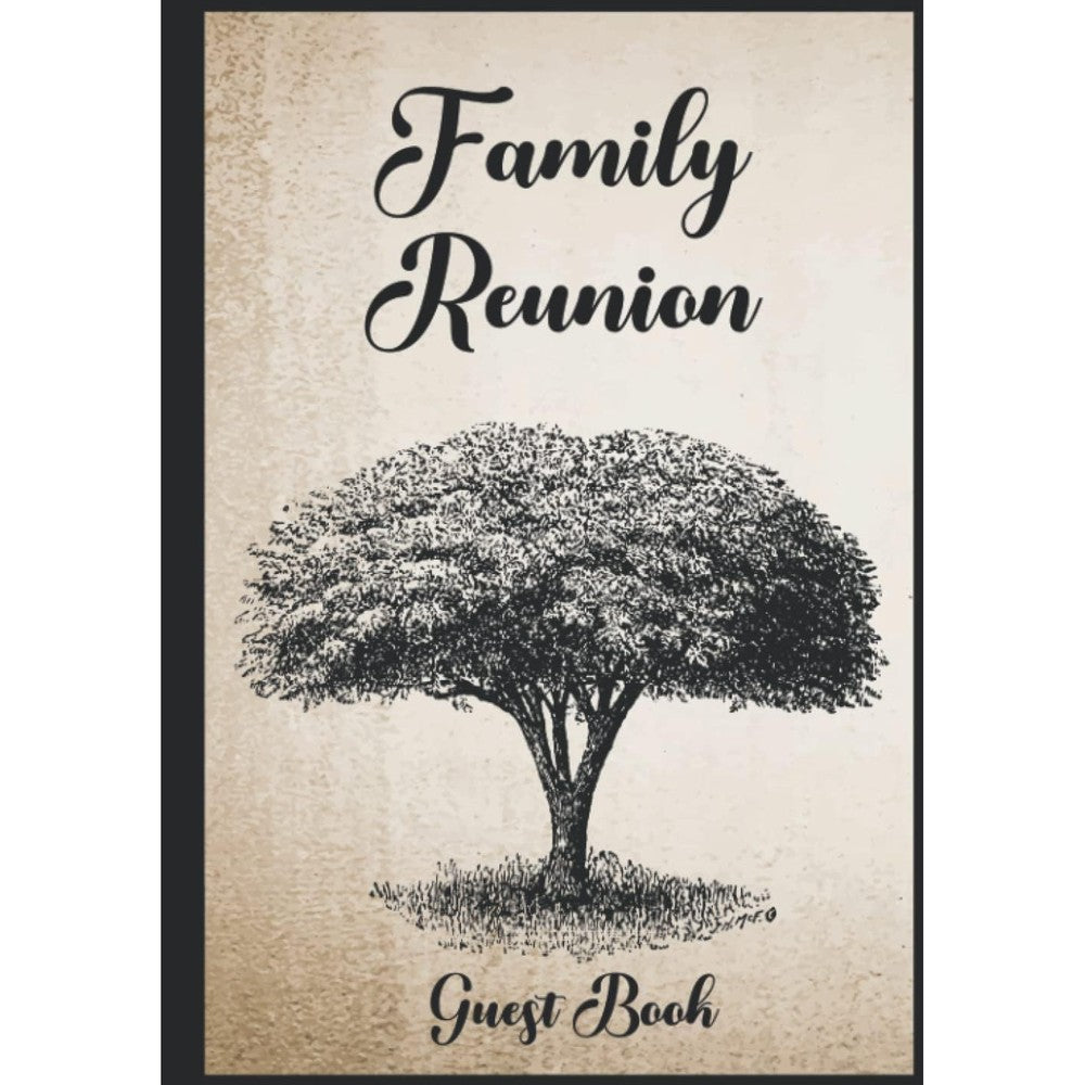 Family Reunion Guest Book: Family Reunion Memory Book for Family Gathering with More Than 100 Spaces | Keepsake Sign In Memory Guestbook