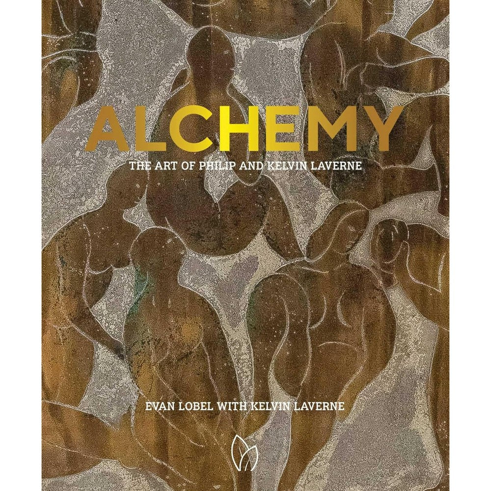 Pointed Leaf Press Alchemy The Art of Philip and Kelvin LaVerne hardcover book front view showcasing rare 20th-century collectible art.