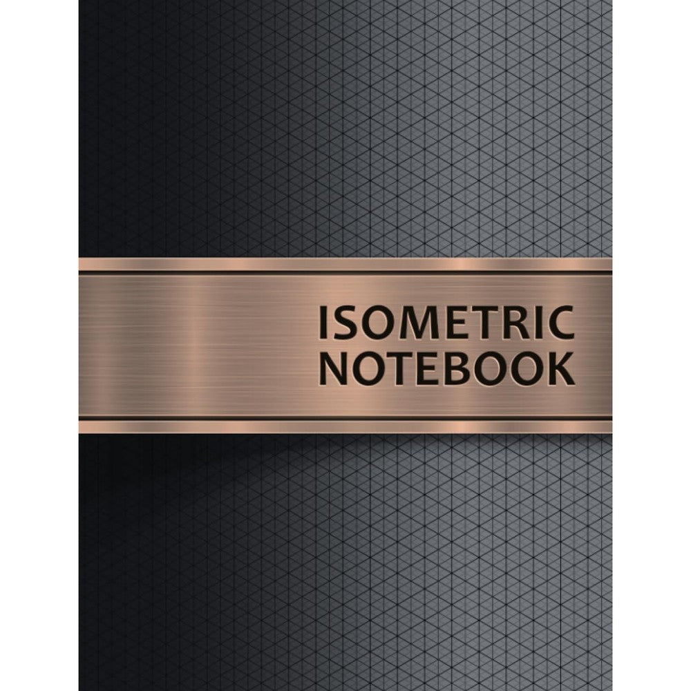 Mirage Bird Publishing Isometric Notebook front view for professional 3D technical drawing