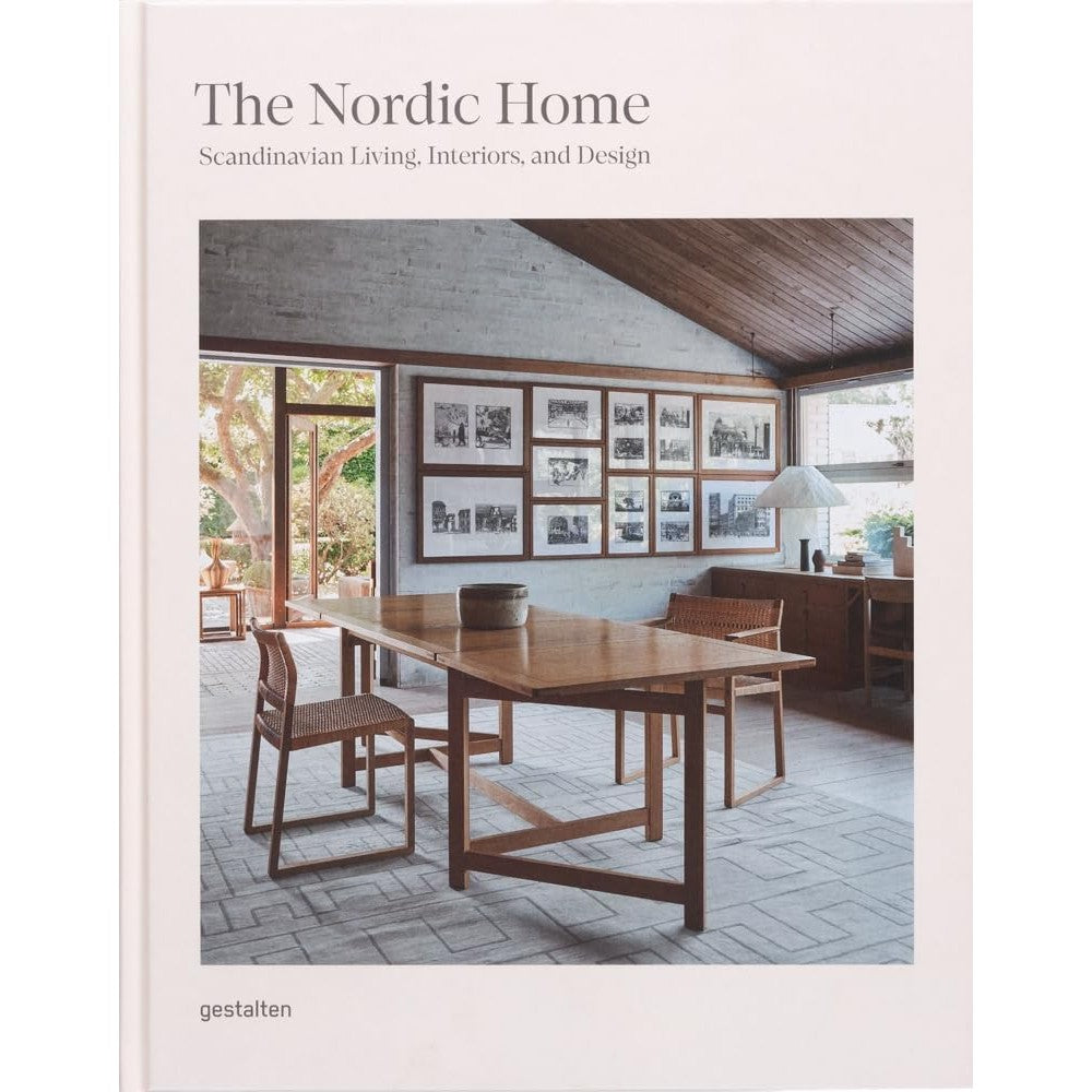 Gestalten The Nordic Home hardcover book front cover showing elegant dining scene