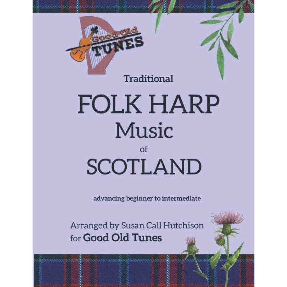 Traditional FOLK HARP Music of Scotland (Good Old Tunes Harp Music)