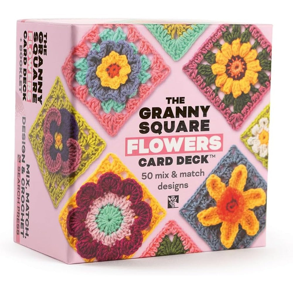 The Granny Square Flowers Card Deck: 50 Mix and Match Designs