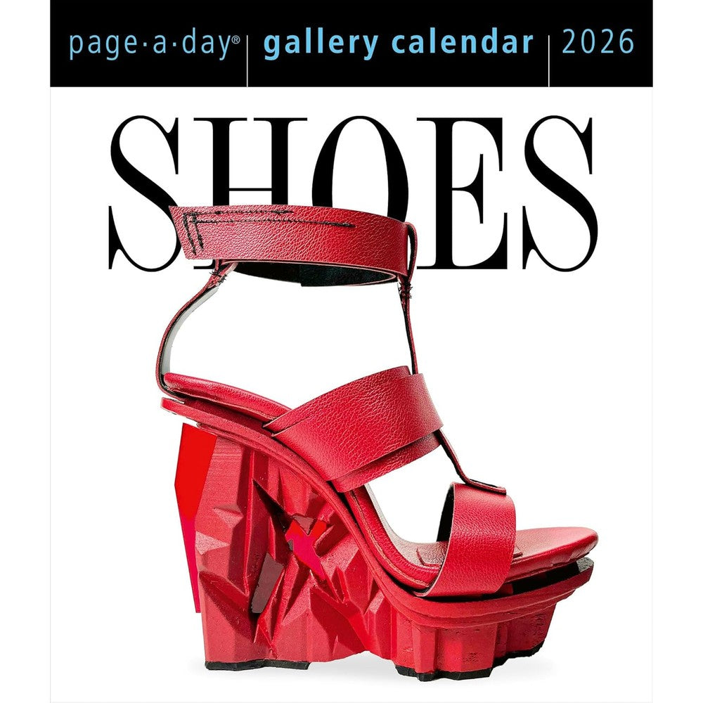 Shoes Page-A-DayÂ® Gallery Calendar 2026: Every Day a New Pair to Indulge the Shoe Lover's Obsession