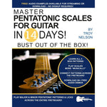 Troy Nelson Master Pentatonic Scales For Guitar paperback front cover view