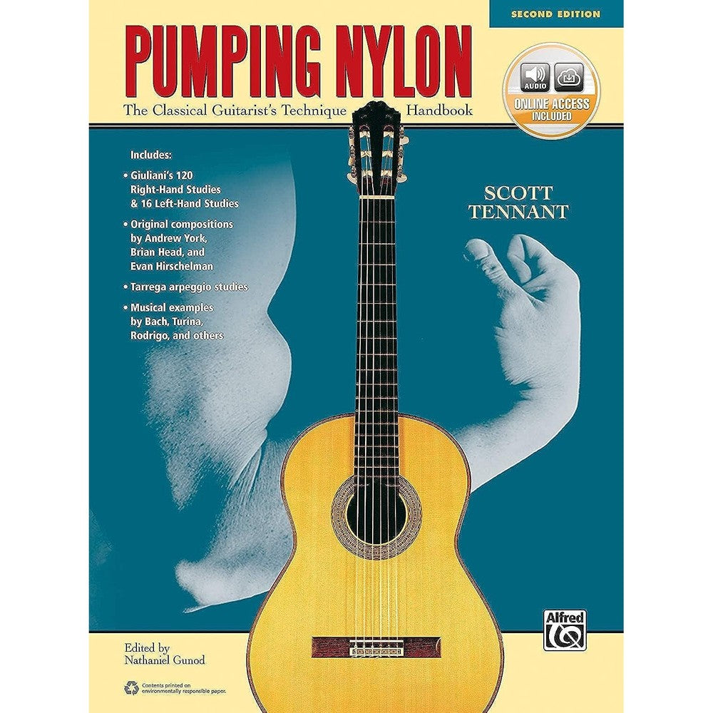Pumping Nylon: The Classical Guitarist's Technique Handbook, Book & Online Audio (Pumping Nylon Series)