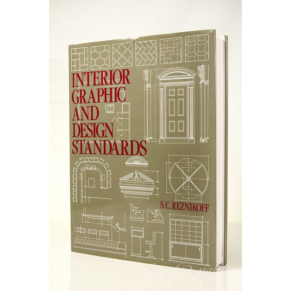 S. C. Reznikoff Interior Graphic and Design Standards front cover technical architecture book.
