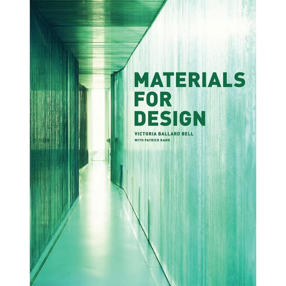 Princeton Architectural Press Materials for Design hardcover front view showing architectural book cover.