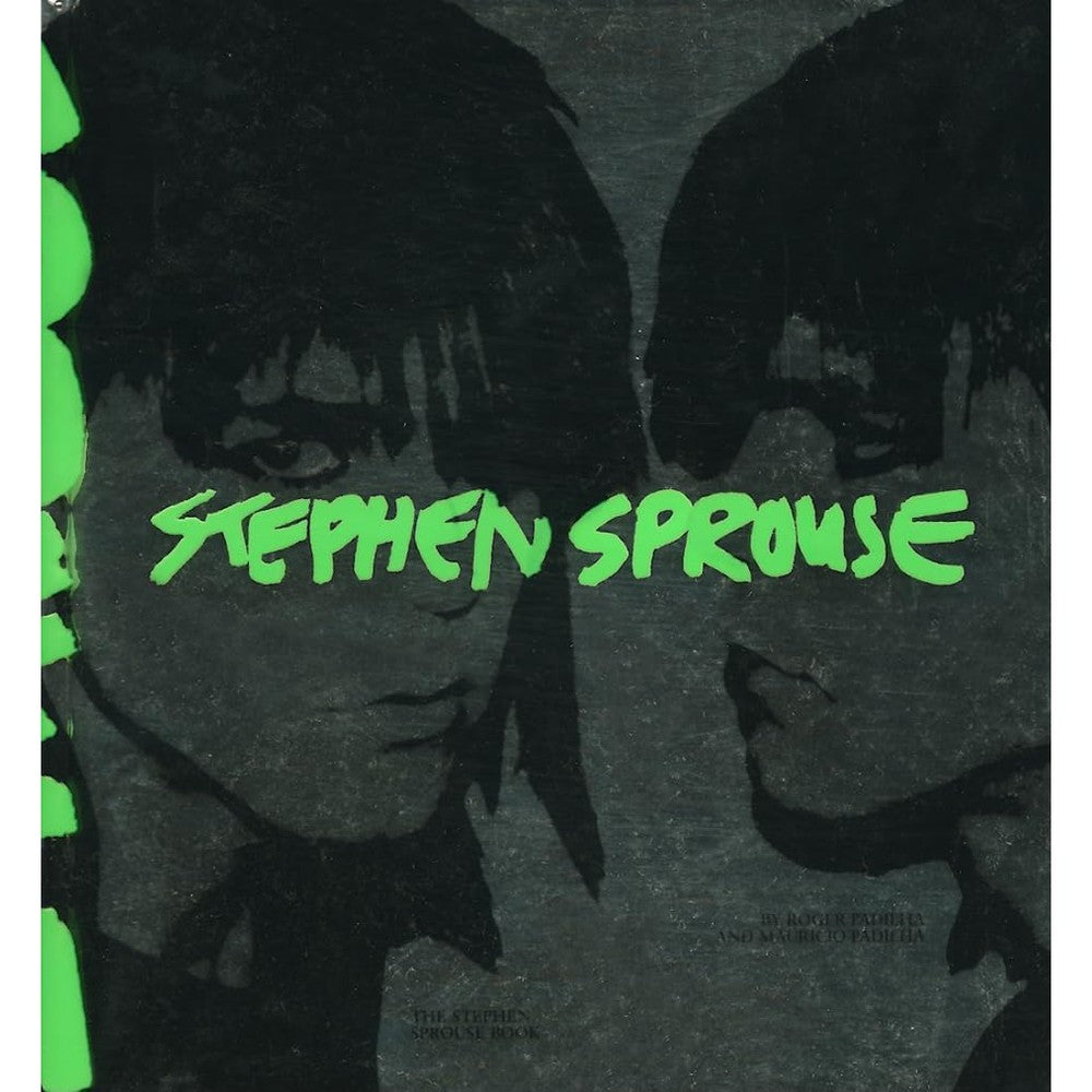 The Stephen Sprouse Book Hardcover front cover view