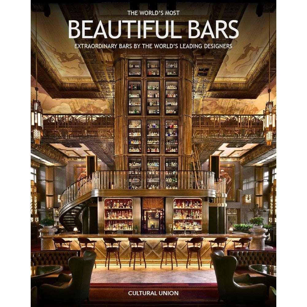 Peter Martin The World's Most Beautiful Bars Extraordinary Bars By The World's Leading Interior Designers Hardcover Book