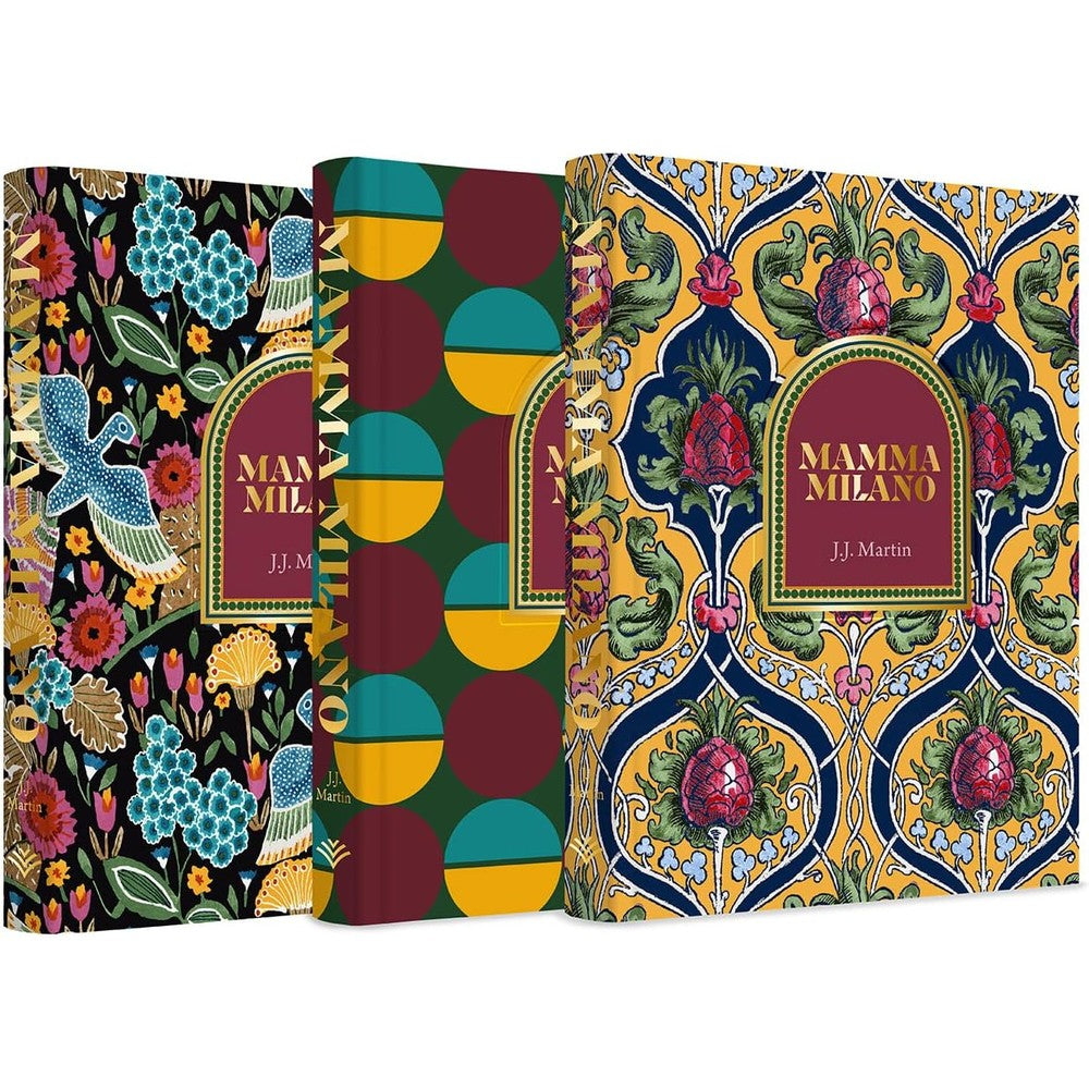 J.J. Martin Mamma Milano Lessons From The Motherland Hardcover Coffee Table Book An Insiders Guide To Italian Culture And Fashion Unique Fabric Cover