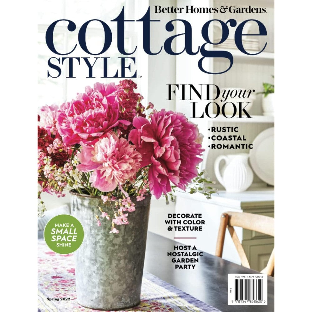 Better Homes And Gardens Cottage Style Paperback Book By The Editors Of Better Homes And Gardens