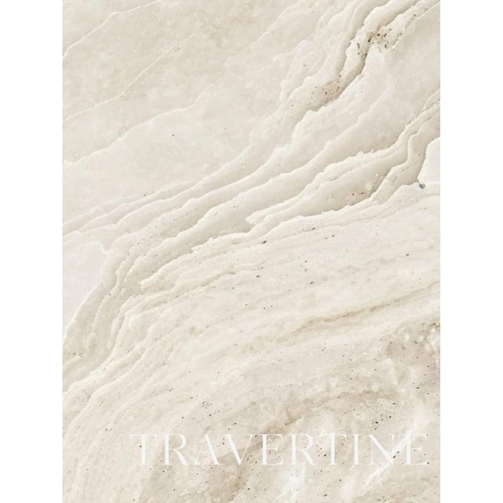 Majosta Travertine Decorative Hardcover Coffee Table Styling Book Earthy Tones Matte Hardback For Interior Design Three Hundred And Fifty Blank Pages
