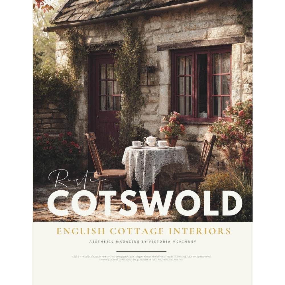 Victoria McKinney Cotswold English Cottage Interior Design Magazine British Home Inspiration And Rustic Decor Ideas Illustrated Paperback Book