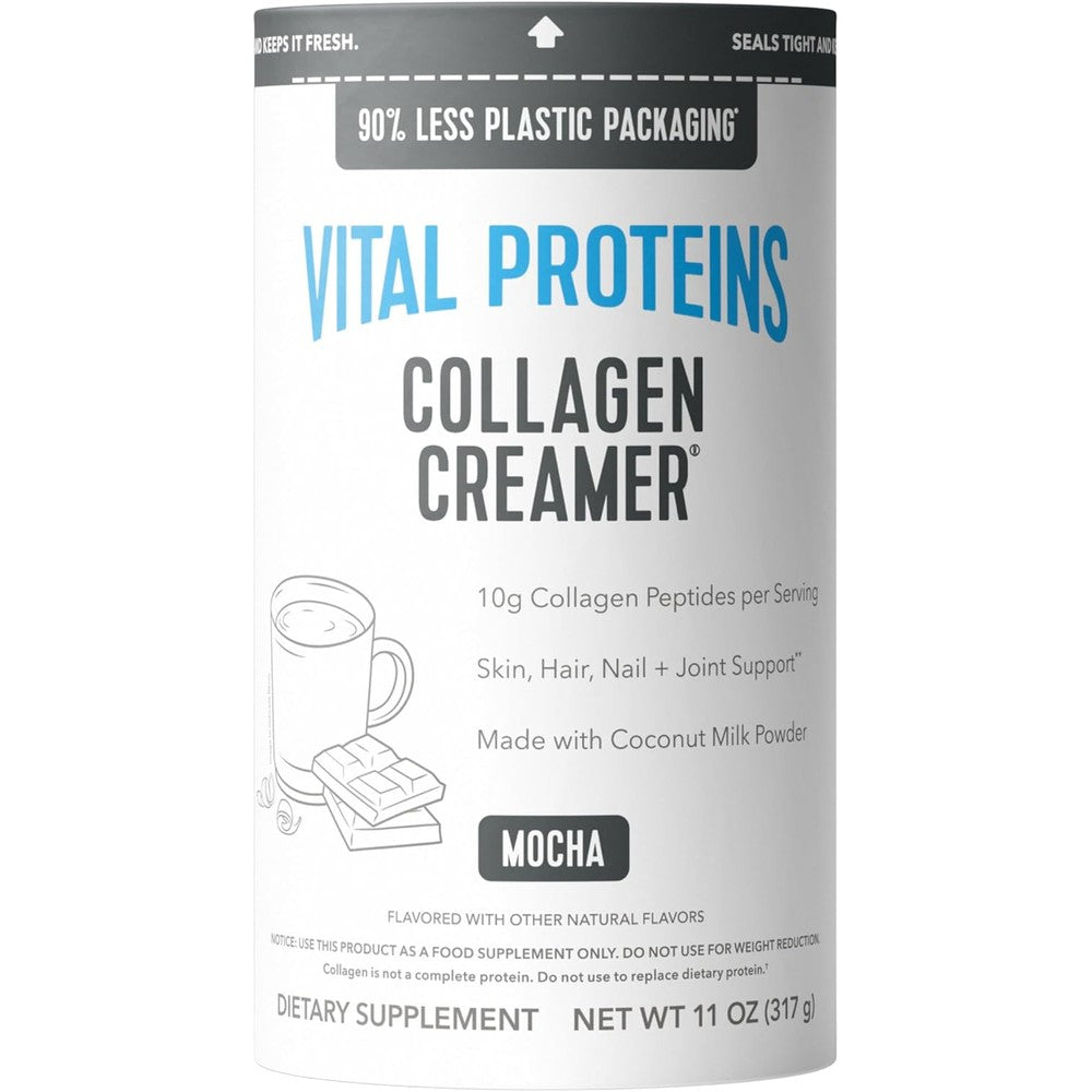 Vital Proteins Collagen Peptides Powder Mocha Coffee Creamer 11 Ounces