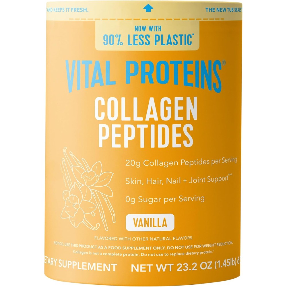 Vital Proteins Collagen Peptides Powder Vanilla 23.2 Ounces